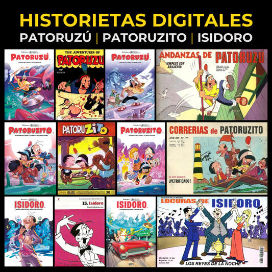 Historietas Patoruzú, Patoruzito, Isidoro + Regalos